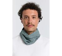 Herren Schlauchschals Loop Schal Bio-Baumwolle Jersey "Leela Cotton" agave-navy-graublau One Size