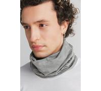Herren Schlauchschals Loop Schal Bio-Baumwolle Jersey "Leela Cotton" grau-melange One Size