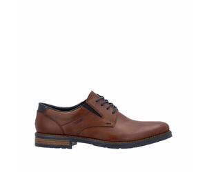 Herren Schnürschuhe Herren | Rieker | Braun | Größe 40 | Material: Glattleder/Textil