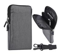 Herren Schultertaschen Handy, Kleine Handy Umhängetasche, 6.5" Universal Mini Gürteltasche Vertikal Hüfttasche Handytasche Kleine Umhängetasche Schultertaschen Messenger Bag Kartenfach Taille Tasche