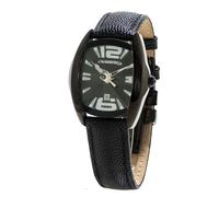 Herren Schwarze Lederarmbanduhr Ct7814l01ac Einheitsgröße