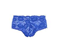 Herren Sexy Unterwäsche Rose Lace Transparent Mesh Low Waist Boyshort Unterwäsche Herren Kurz Spitze atmungsaktiv Skiny Unterhosen Herren Unterhosen männer lang Unterhosen