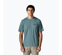 Patagonia Cap Cool Daily Shirt Cloud Crag T-Shirt, L, blue sage - light blue sage x-dye
