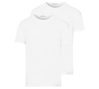 Herren Shirts 1/2 Arm TwoPack Weiﾟ L
