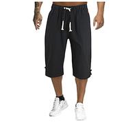 Herren Shorts 3/4, Sport Shorts Herren Kurz Sommer Sweatshorts Herren Lang Kurze Hose Outdoor Freizeithose Trekking Shorts Sporthose Trainingsshorts für Laufsport Für Workout Laufen Wandern