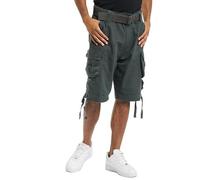 Herren Shorts BRANDIT - Gladiator Vintage Shorts Darkcamo - 2001/4, Grau, 5XL