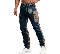 Herren Shorts Extra Kurz Anzughosen Leder Lockere Arbeit Enge Herrengröße Tennis Maler Knickerbocker Fischerhose Softshellhose Maul Gerader Ballon Überlänge XXL 21 Mint Herrenjeanshose