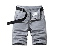 Herren-Shorts Kurze Cargohose Herren Arbeitshose Herren Kurz Shorts Herren Sommer Herren Kurze Hosen Bermuda Shorts Herren Kurze Hose Herren Kurze Hose Herren Kurze Hose Herren Sommer(1-Gray,36)