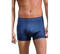 Ammann Herren Shorts-Unterhose mit Eingriff, weicher Komfortbund, Anthrazit Gr. 7