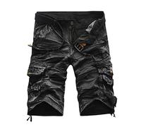 Herren Shorts Sommer Kordelzug Sweat Shorts Herren Unterziehhose Herren Fußball Leinen Shorts Herren 3/4 Herren Cargo Shorts Trekking Hose Herren Shorts Herren Unterwäsche Baumwolle（1-White，32）