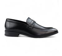 Herren Slip-On Loafer mit Lederfutter, schwarz EU45