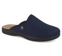 Fly Flot | Classic Man, Herren-Hausschuhe aus Netz, Hausschuhe mit elastischem Obermaterial, Evopell-Fußbett, Blau, 42