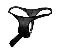Herren-Slips String Tanga Männer Unterwäsche für Jungen Sexy Unterwäsche für Männer mit Einem Sexy String Zum Öffnen Der Ärmel T-Back Briefs Microfaser Unterhosen Herren String Bikini Herren Tanga