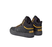 ADIDAS Herren Freizeitschuhe Hoops 3.0 Mid Lifestyle Basketball Classic Fur Lining Winterized CBLACK/CBLACK/PREYEL 41 ⅓ (4066756012717)