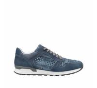 Rieker Sneaker U0312 Glattleder Herren Blau Größe 41 EU
