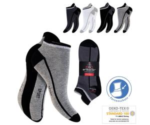 Herren Sneaker-Socken 72180 , Gr. 39/42 - 43/46, farbig gem., 4er-Pack