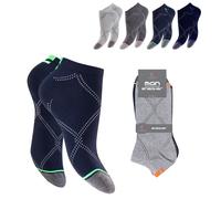 Herren Sneaker-Socken 73990 , Gr. 39/42 - 43/46, farbig gem., 4er-Pack