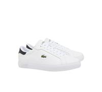 Herren-Sneakers Lacoste Powercourt aus Leder White-Black : 44