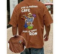 Herren Sommer T-Shirt Top, individuelles Einzelstück, Puerto Rico Bunny Fun Frosch Muster Muster Design, Herren Sommer T-Shirt, individuelles Einzelst
