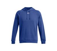Herren-Sportsweatshirt ohne Reißverschluss Under Armour RIVAL FLEECE HOODIE blau 1379757-432 - XXL