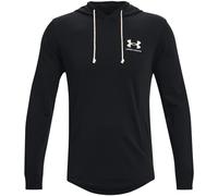 Herren-Sportsweatshirt ohne Reißverschluss Under Armour RIVAL TERRY LC HD schwarz 1370401-001 - XL