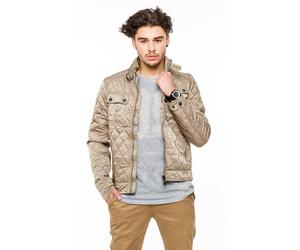Herren Steppjacke Regular Fit H-056: Schwarz / S