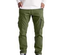 Herren - Stilvolle Slim Fit Herren Hosen Stretch - Hosen Herren Stretch - Angenehme Praktische Männer Hosen für Business Outdoor Kleidung Herren weiße Hose Herren weit Hose mit vielen Taschen