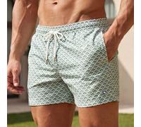 Herren Strand Urlaub Lässig bedruckte Kordelzug Badeshorts