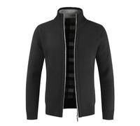 Herren Strickjacke, 2025 Trachtenjacke Herren - Strickjacken Langarm Sportlich Trachtenjanker Leicht Modern Cardigan Trachten Freizeitjacke M-4XL