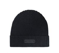 Herren-Strickmütze, marineblau