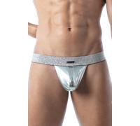 Herren Stringless Tanga silber