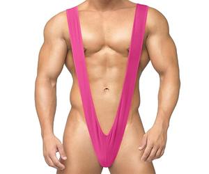 Herren-Strings Sexy Unterwäsche für Mann Stringbody Herren String Mankini Lustiger Borat Tanga Schwimmen Unterwäsche V Form Badeanzug Unterhemden Herren Bikini Tanga Sexy Men Reizwäsche Tanga Sexy