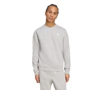 adidas Originals Sweatshirt mit Logo-Stitching in Hellgrau Melange, Größe M