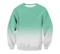 Herren-Sweatshirt | Farbverlaufs-Sweatshirt | klassischer, einfarbiger Pullover mit Rundhalsausschnitt | Langarm-Pullover | leichtes Sport-Sweatshirt | Freizeit-Pullover | Sweatshirt für lockere