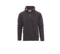 Herren Sweatshirt Half-Zip "MIAMI+" - Payper Rauchgrau S