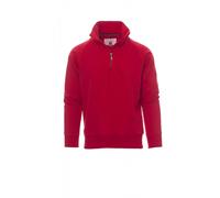 Herren Sweatshirt Half-Zip "MIAMI+" - Payper Rot XXL