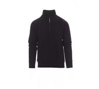 Herren Sweatshirt Half-Zip "MIAMI+ SUMMER" - Payper Schwarz M