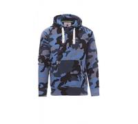 Herren Sweatshirt mit Kapuze "ATLANT Payper Tarnfarbe Blau XXL