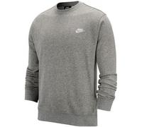 NIKE Sportswear Club French Terry Crew Sweatshirt Herren , Farbe: grau , Größe: M