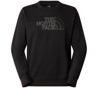 Herren-Sweatshirt The North Face M Drew Peak Light Regular Crew Größe: M / Farbe: schwarz