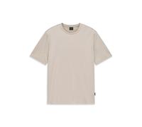 T-Shirt BUGATTI, Herren, Gr. M, 30, beige, 100% Baumwolle, unifarben, normal, Rundhals, Shirts T-Shirt, elegant mit Rundhals (43285105-M) 30, beige