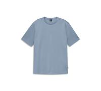 T-Shirt BUGATTI, Herren, Gr. XXL, 330, blaugrau, 100% Baumwolle, unifarben, normal, Rundhals, Shirts T-Shirt, elegant mit Rundhals (98009453-XXL) 330, blaugrau