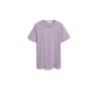 ARMEDANGELS JAAMES STRUCTURE - Männer Regular Fit T-Shirt - mehrfarbig XL soft lilac-sunset sky