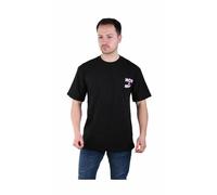 Herren T-Shirt Basic Long Tee Designer Shirt Tee Sommer Oversize TS-5004 M Schwarz