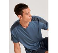 HERREN T-Shirt Blau M