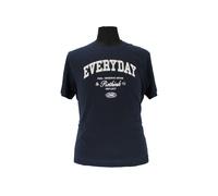 Herren T-Shirt EVERYDAY navy große Größen ? Baumwollshirt mit Print 5XL
