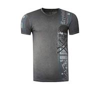 Biker T-Shirt Front & Back Printed M