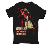 Herren T-Shirt Horror Chainsaw Tanz als würde dir niemand zusehen