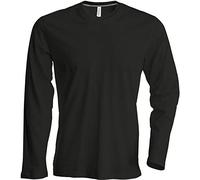 Herren T-Shirt Langarm Rundhals Shirt, Leicht Körperbetont, in 20 Farben und Den Größen S, M, L, XL, 2XL, 3XL u. 4 XL von noTrash2003