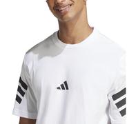 adidas Future Icons 3 Stripes T-Shirt weiß/schwarz - M